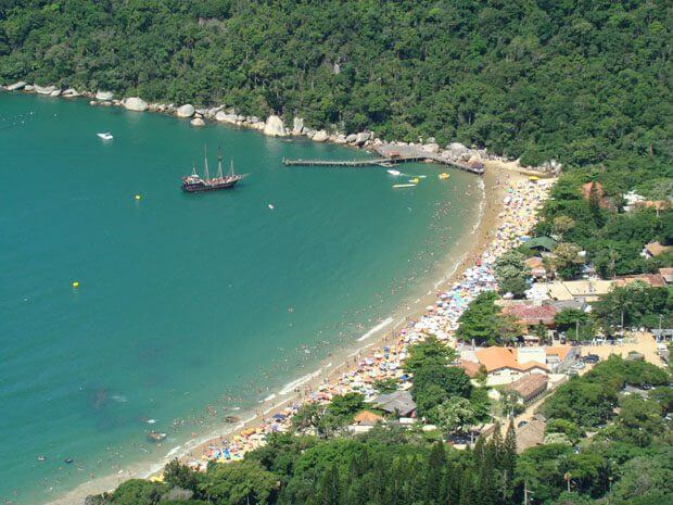 Praia em Balneário Camboriú - Praia de Laranjeiras