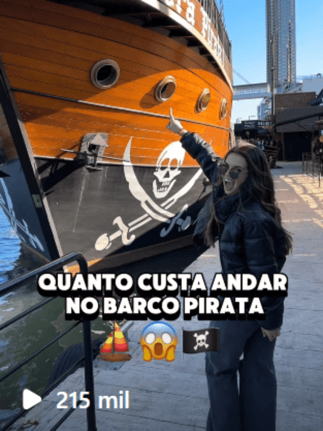 Aventura no Barco Pirata em Balneário Camboriú!