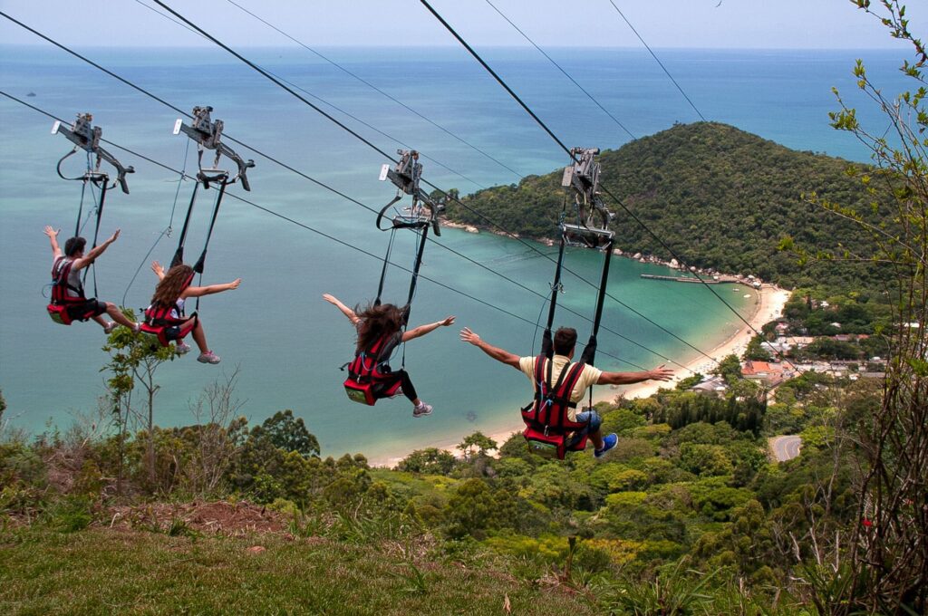 O que fazer em Balneário Camboriú hoje 2 zip rider