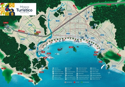 mapa turistico